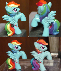 Size: 606x700 | Tagged: safe, artist:lonewolf3878, derpibooru import, rainbow dash, pegasus, pony, blind bag, customized toy, female, irl, photo, toy