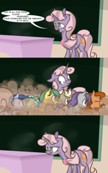 Size: 1280x2046 | Tagged: safe, artist:lolepopenon, derpibooru import, oc, oc:sweet tales, pony, unicorn, ask billie the kid, glasses