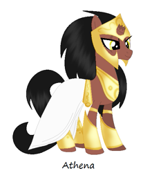 Size: 485x586 | Tagged: safe, artist:harmonicdreemur1308, derpibooru import, earth pony, pony, athena, base used, clothes, dress, greek mythology, helmet, ponified, simple background, solo, species swap, white background