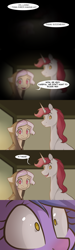 Size: 1280x4270 | Tagged: safe, artist:lolepopenon, derpibooru import, oc, oc:billie, oc:gimmick, oc:needlework, earth pony, pony, unicorn, ask, ask billie the kid, comic