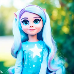 Size: 1024x1024 | Tagged: safe, derpibooru import, machine learning generated, trixie, human