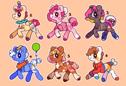 Size: 3446x2376 | Tagged: safe, artist:cocopudu, derpibooru import, oc, oc only, earth pony, pegasus, pony, unicorn, adoptable