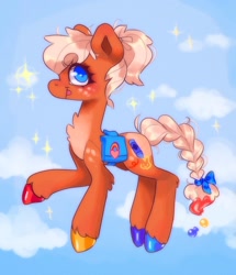 Size: 1762x2048 | Tagged: safe, artist:p0nyplanet, derpibooru import, oc, oc only, oc:snickerdoodle, earth pony, pony