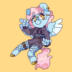 Size: 3000x3000 | Tagged: safe, artist:cocopudu, derpibooru import, oc, oc only, anthro, pegasus