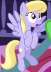 Size: 168x238 | Tagged: safe, derpibooru import, screencap, cloud kicker, pegasus, pony, friendship is magic, background character, background pony, cropped, female, flying, mare, spread wings, wings