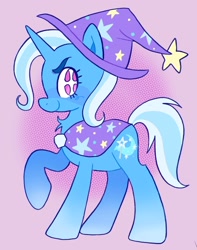 Size: 1612x2048 | Tagged: safe, artist:alexbeeza, derpibooru import, trixie, pony, unicorn