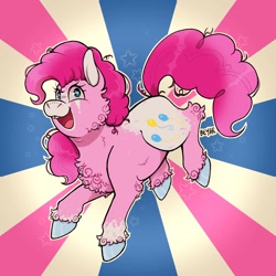 Size: 1400x1400 | Tagged: safe, artist:beyhr, derpibooru import, pinkie pie, earth pony, pony