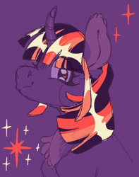 Size: 701x889 | Tagged: safe, artist:beyhr, derpibooru import, twilight sparkle, alicorn, pony, bust, portrait