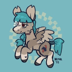 Size: 500x500 | Tagged: safe, artist:beyhr, derpibooru import, oc, oc only, pegasus, pony