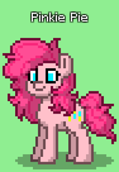 Size: 564x816 | Tagged: safe, derpibooru import, pinkie pie, earth pony, pony, pony town, solo