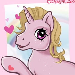 Size: 600x600 | Tagged: safe, artist:orcabunnies, derpibooru import, oc, oc only, pony, unicorn, g3