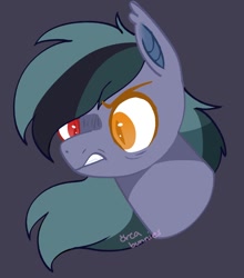 Size: 900x1024 | Tagged: safe, artist:orcabunnies, derpibooru import, oc, oc only, oc:scrimmy, bat pony, pony, bust, portrait