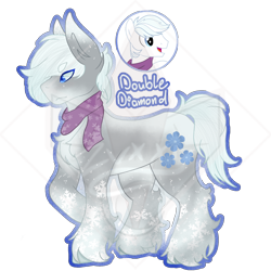 Size: 2000x2000 | Tagged: safe, artist:zvxxy, derpibooru import, double diamond, pony, alternate universe