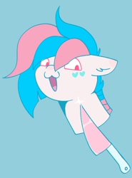 Size: 620x837 | Tagged: safe, artist:orcabunnies, derpibooru import, oc, oc only, earth pony, pony, knife