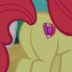 Size: 720x720 | Tagged: safe, derpibooru import, screencap, apple bloom, pony, butt, female, filly, foal, plot