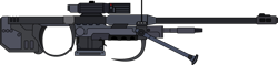 Size: 1024x243 | Tagged: safe, artist:forgotten-remnant, derpibooru import, anti-materiel rifle, barely pony related, bipod, gun, no pony, rifle, scope, sniper rifle, telescope, weapon