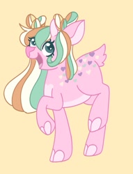 Size: 793x1037 | Tagged: safe, artist:orcabunnies, derpibooru import, oc, oc only, deer, pony