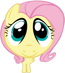 Size: 3480x3920 | Tagged: safe, derpibooru import, fluttershy, pegasus, pony, fluttershy leans in, .svg available, female, fisheye lens, mare, svg, vector