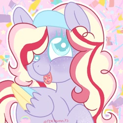 Size: 1080x1080 | Tagged: safe, artist:orcabunnies, derpibooru import, oc, oc only, pegasus, pony, solo