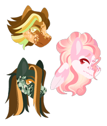 Size: 850x1000 | Tagged: safe, artist:silagekiddz, derpibooru import, oc, oc only, earth pony, pegasus, pony, base used, coat markings, earth pony oc, female, male, mare, offspring, parent:big macintosh, parent:fluttershy, parents:fluttermac, pegasus oc, siblings, simple background, stallion, transparent background, trio