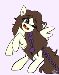 Size: 1074x1368 | Tagged: safe, artist:petaltwinkle, derpibooru import, oc, oc only, pegasus, pony, simple background, solo