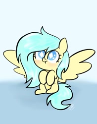 Size: 1074x1368 | Tagged: safe, artist:petaltwinkle, derpibooru import, oc, oc only, pegasus, pony, palindrome get, solo, spread wings, wings