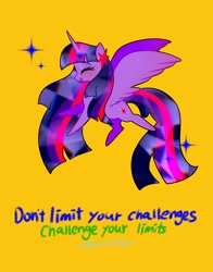 Size: 1074x1368 | Tagged: safe, artist:petaltwinkle, derpibooru import, twilight sparkle, twilight sparkle (alicorn), alicorn, pony, simple background, solo, yellow background