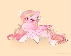 Size: 1368x1074 | Tagged: safe, artist:petaltwinkle, derpibooru import, oc, oc only, oc:petal twinkle, pegasus, pony, solo