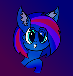 Size: 1107x1149 | Tagged: safe, artist:neonshy02, derpibooru import, oc, oc only, oc:neon shy, pony, gradient background, solo