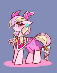 Size: 1074x1368 | Tagged: safe, artist:petaltwinkle, derpibooru import, oc, oc only, oc:petal twinkle, pony, clothes, simple background, solo