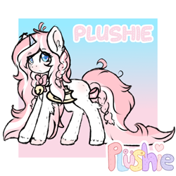 Size: 2000x2000 | Tagged: safe, artist:pastel-pony-princess, derpibooru import, oc, oc:plushie pon, bat pony, pony, bell, plushie, solo