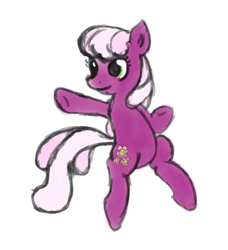 Size: 824x905 | Tagged: safe, artist:phillnana, derpibooru import, cheerilee, earth pony, pony, female, mare, simple background, sketch, solo, transparent background