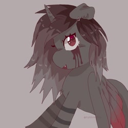 Size: 2048x2048 | Tagged: safe, artist:funnyhat12, derpibooru import, oc, oc only, alicorn, pony, simple background, solo