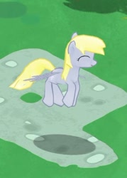 Size: 265x371 | Tagged: safe, derpibooru import, derpy hooves, pony, flapping, gameloft