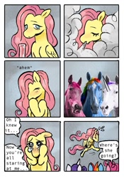 Size: 700x1000 | Tagged: safe, artist:camiliar, derpibooru import, fluttershy, pinkie pie, rainbow dash, rarity, earth pony, pegasus, pony, unicorn, bong, comic, dialogue, drugs, marijuana