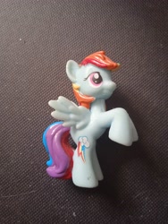 Size: 3120x4160 | Tagged: safe, derpibooru import, photographer:hollyn, rainbow dash, pegasus, pony, blind bag pony, irl, photo, solo, toy