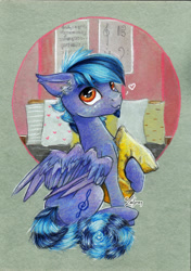 Size: 1024x1453 | Tagged: safe, artist:lailyren, derpibooru import, oc, oc only, pegasus, pony, solo