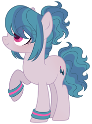 Size: 1024x1374 | Tagged: safe, artist:zipverse, derpibooru import, oc, oc only, earth pony, pony, earth pony oc, female, raised hoof, raised leg, simple background, solo, transparent background