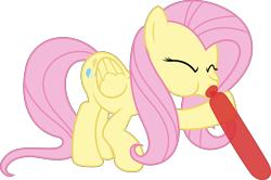 Size: 10000x6645 | Tagged: safe, artist:awesomeluna, derpibooru import, fluttershy, pegasus, pony, magical mystery cure, balloon, blowing up balloons, cutie mark swap, eyes closed, female, inflating, simple background, transparent background, vector, what my cutie mark is telling me