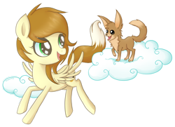 Size: 1160x838 | Tagged: safe, artist:ne-chi, derpibooru import, oc, pegasus, pony, animated, commission, open mouth, pegasus oc, simple background, transparent background