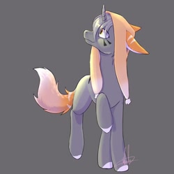 Size: 720x718 | Tagged: safe, artist:shackle_moon, derpibooru import, oc, pony, horn