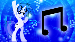 Size: 1920x1080 | Tagged: safe, artist:dalekstugaming, artist:likonan, artist:ooklah, derpibooru import, edit, dj pon-3, vinyl scratch, pony, unicorn, abstract background, bipedal, cutie mark, female, looking at you, mare, smiling, smiling at you, solo, sunglasses, sunglasses on head, translucent, wallpaper, wallpaper edit