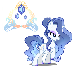 Size: 2999x2831 | Tagged: safe, artist:harmonyvitality-yt, derpibooru import, oc, oc only, pony, base used, eyelashes, female, hoof polish, makeup, mare, offspring, parent:fancypants, parent:rarity, parents:raripants, simple background, solo, transparent background