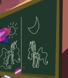 Size: 330x379 | Tagged: safe, derpibooru import, screencap, princess celestia, princess luna