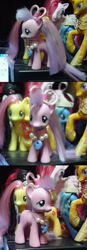 Size: 600x1723 | Tagged: safe, artist:lonewolf3878, derpibooru import, earth pony, pony, ace attorney, brushable, customized toy, female, irl, magatama, pearl fey, photo, ponified, species swap, toy