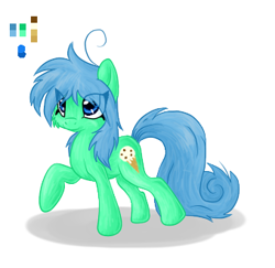 Size: 339x329 | Tagged: safe, artist:tami-kitten, derpibooru import, oc, oc only, oc:tamio pamio, earth pony, pony, female, mare, reference, simple background, solo
