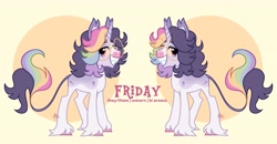 Size: 4096x2130 | Tagged: safe, artist:fizzlefer, derpibooru import, oc, oc only, oc:friday (fizzlefer), pony, unicorn, solo