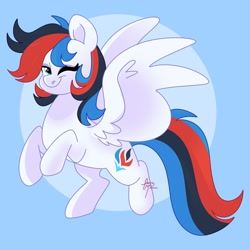 Size: 3500x3500 | Tagged: safe, artist:fizzlefer, derpibooru import, oc, oc only, pegasus, pony, solo