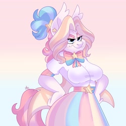 Size: 4096x4096 | Tagged: safe, artist:fizzlefer, derpibooru import, oc, oc only, oc:bitter glitter, anthro, bat pony, solo