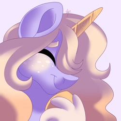 Size: 894x894 | Tagged: safe, artist:fizzlefer, derpibooru import, oc, oc only, pony, unicorn, bust, simple background, solo, white background